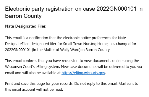 Email confirming that you are an electronic notice party.png