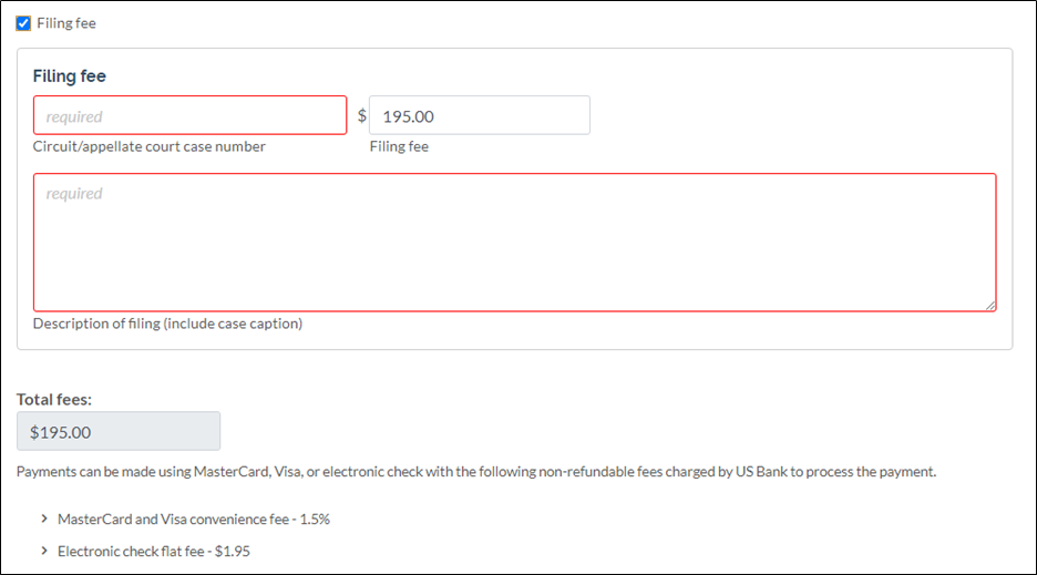 Appellate court eFiling - Filing fee circuit court or appellate court case number and description.png
