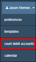 Wisconsin ciruit court eFiling - Court debit account.png