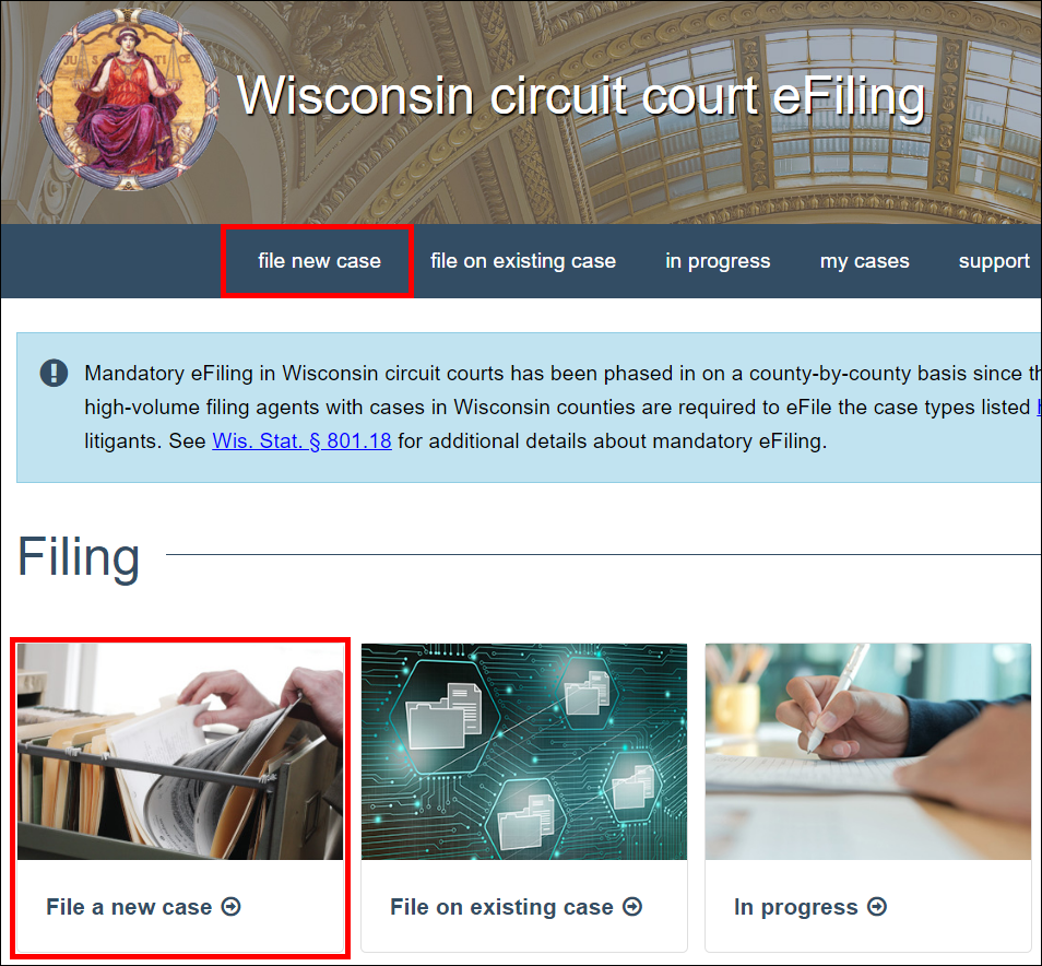 Wisconsin circuit court eFiling - File prep - File new case.png