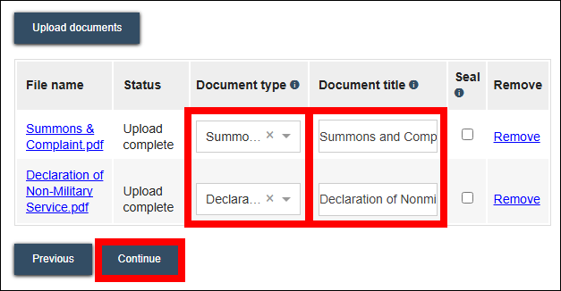 Circuit court eFiling - New Filing - Document Type and Title.png