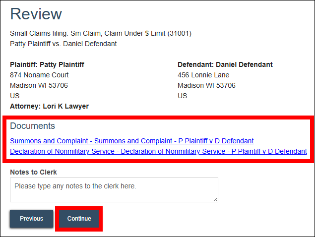 Circuit court eFiling - New Filing - Review.png