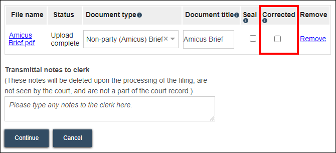 Appellate court eFiling - Nonparty - Document Corrected.png