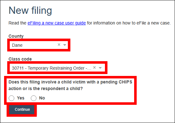 Circuit court eFiling - File a New Case - Restraining Order.png