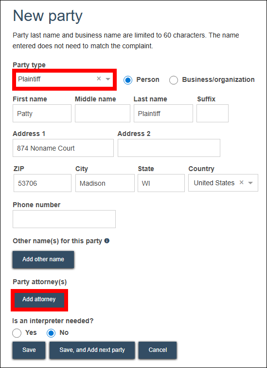Circuit court eFiling - New Filing - New Party.png