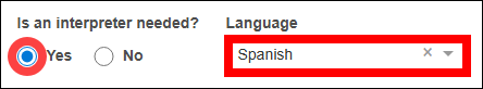 Circuit court eFiling - New Filing - Interpreter Needed.png